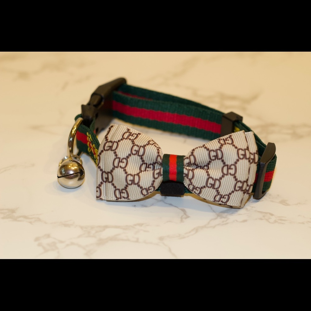 Designer style luxury dog collar